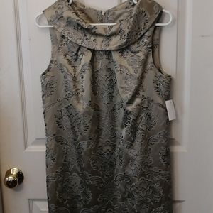NWT gold and silver dress